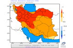 تحلیل پیش بینی فصلی دمای هوای کشور از نیمه دوم بهمن ماه سال جاری تا نیمه اول تیر ماه سال ۱۴۰۳