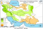 تحلیل پیش بینی هفتگی بارش کشور بر مبنای نقشه های احتمالاتی از ۲۱ اسفند ماه تا ۲ اردیبهشت ماه سال ۱۴۰۳