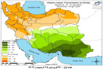 تحلیل پیش بینی هفتگی بارش کشور بر مبنای نقشه های احتمالاتی از ۲۷ فروردین ماه تا ۶ خرداد ماه سال ۱۴۰۳