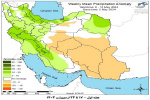 تحلیل پیش بینی هفتگی بارش کشور بر مبنای نقشه های احتمالاتی از ۱۷ اردیبهشت ماه تا ۲۷ خرداد ماه سال ۱۴۰۳