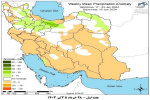 تحلیل پیش بینی هفتگی بارش کشور بر مبنای نقشه های احتمالاتی از ۲۸ خرداد ماه تا ۷ مرداد ماه سال ۱۴۰۳