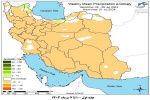 تحلیل پیش بینی هفتگی بارش کشور بر مبنای نقشه های احتمالاتی از اول مرداد ماه تا ۱۱ شهریور ماه سال ۱۴۰۳