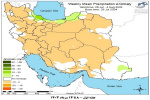 تحلیل پیش بینی هفتگی بارش کشور بر مبنای نقشه های احتمالاتی از ۸ مرداد ماه تا ۱۴ شهریور ماه سال ۱۴۰۳