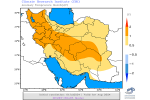 تحلیل پیش بینی فصلی دمای هوای کشور از نیمه دوم مرداد ماه تا نیمه اول دی ماه سال ۱۴۰۳